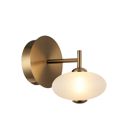 Kinkiet Nico LED 4000K Italux WL-8545-1-BK-GD