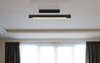 Lampa sufitowa czarne drewno FELICITAS LED Globo 15354-15DB