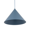 Lampa wisząca stożkowa 50cm CONO XL NAVY 1xE27 Tk Lighting 11416