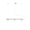 Lampa wisząca BERYL GLASS 3 GOLD Aldex 1006E_30