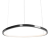 Lampa wisząca zniekształcony okrąg 74cm Maxlight P0662D Cayenne 80cm