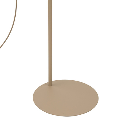 Lampa podłogowa w kolorze sabia z metalowym stożkowym kloszem 1xE27 CONO SABIA Tk Lighting 16211