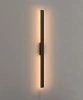 Pionowy czarny kinkiet zewnętrzny podświetlający elewacje 120cm Maxlight W0461 Predazzo LED 3000K