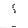 Lampa podłogowa dymione szklane kule Dallas 6xG9 Maytoni MOD545FL-06B
