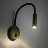 Kinkiet punktowy z elastycznym ramieniem w kolorze oliwkowym LAGOS OLIVE 1XG9 Tk Lighting 11450