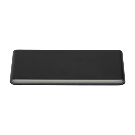 Płaski kinkiet elewacyjny czarny góra-dół LED 3000K AREW black IP54 Tk Lighting 18186