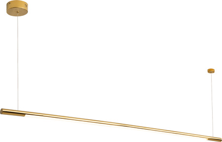 MAXLIGHT P0360 LAMPA WISZĄCA ORGANIC HORIZON 150CM ZŁOTA