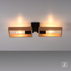 Lampa sufitowa drewniana FRANKY 2xE27 Just Light 15657-18
