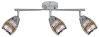 MILTON LAMPA SUFITOWA LISTWA 3X10W E14 LED CHROM Candellux 93-61294