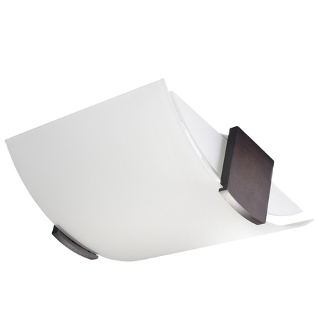 Lampa sufitowa plafon EMILIO z elementem drewna Sollux Lighting SL.0186