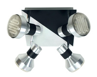 SORTHA 1 LAMPA SUFITOWA PLAFON 4X9W GX53 ENERGOOSZCZĘDNA Candellux 98-08308