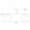 Lampa sufitowa K-5168 z serii GAMMA Kaja Lighting
