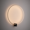 Kinkiet czarny okrąg LED o średnicy 60cm VEXA BLACK 18W Tk Lighting 18307