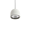 Biała lampa wisząca Saila o średnicy 10cm LED 3000K PL0115-WH Yaskr