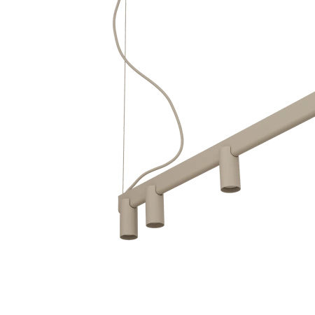 Podłużna lampa wisząca 200cm 8 tub na belce FOURTY LINE LED Nowodvorski 12291