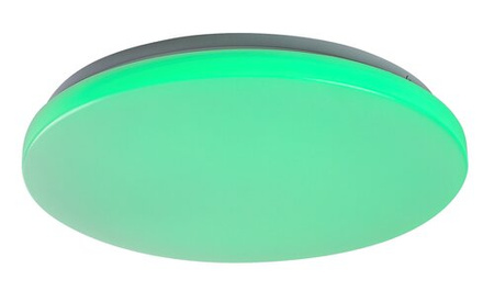 Biały okrągły plafon sufitowy 31cm Cerrigen Rabalux 71035