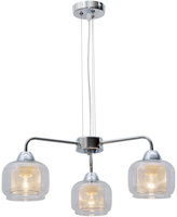 RAY ZWIS 3X40W E14 CHROM Candellux 33-67074