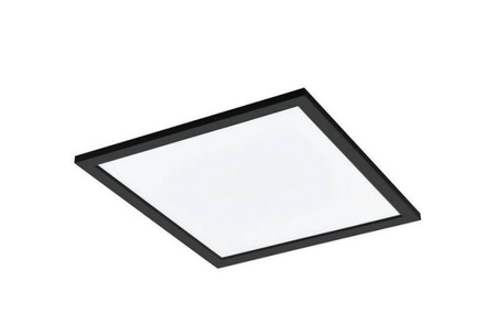 Lampa sufitowa czarna SALOBRENA-Z LED Eglo 900051 sterowana pilotem funkcja smart