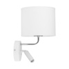 RICHI WHITE /SILVER KINKIET 2 E27 + G9 TK Lighting 4236