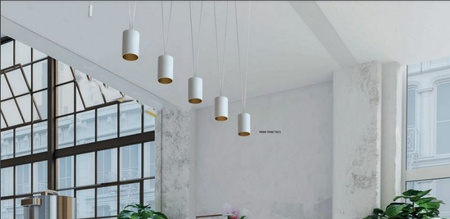 Lampa wisząca MORE EYE IV WHITE Nowodvorski 7824