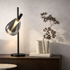Lampka stołowa czarna z dymionym ruchomym szklanym kloszem DENSO 26 1xG9 Candellux Studio 41-51257