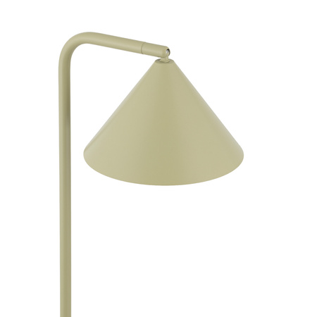 Lampa stojąca ze stożkowym kloszem w kolorze pistacjowym 1xE14 CONO PISTACIO Tk Lighting 16205