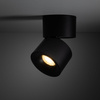 Czarna oprawa natynkowa ruchoma tuba LED 3000K SPARK BLACK 10W Tk Lighting 18146