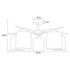 Lampa wisząca K-5812 z serii VANES Kaja Lighting