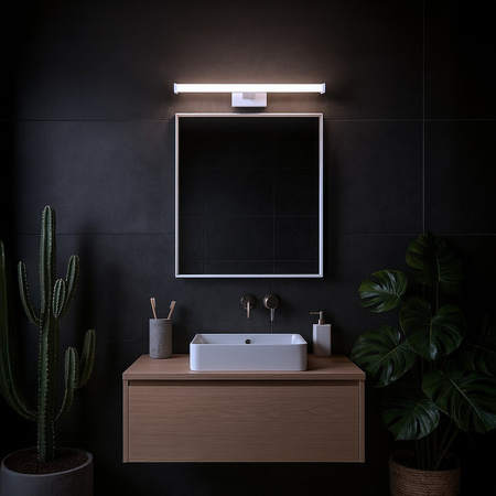 Kinkiet biały Mirore nad lustro 40cm 8W IP44 4000K Milagro ML2028