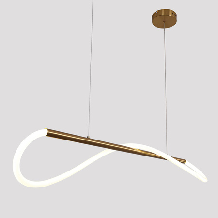 Lampa wisząca Meleca S złota LED CCT Light Prestige LP-2345/1P S GD CCT