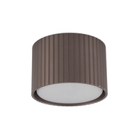 Oprawa natynkowa o średnicy 8,5cm w odcieniu brązu FERRO BROWN DOWNLIGHT+ GX53 Tk Lighting 11656