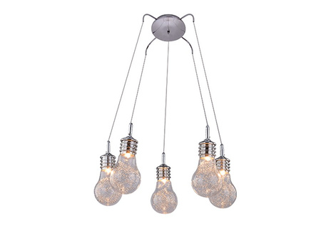 Lampa wisząca pięć wiszących żarówek 5xG9 OTUS 5 AZZARDO AZ1645