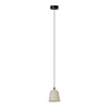 Mała metalowa biała lampa wisząca CAPRI A WH AZZARDO AZ5645
