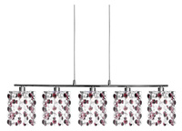 CLASSIC ZWIS 5X40W G9 BURGUND Candellux 35-97029