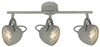 PENT LAMPA SUFITOWA LISTWA 3X50W GU10  BETONOWY SZARY Candellux 93-68064