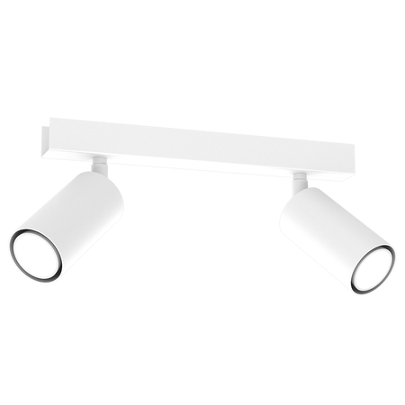 Lampa sufitowa Hudson 2xGU10 Biały Milagro MLP8802