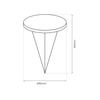 Lampa Solarna Deck 3000K IP44 Milagro EKO0601