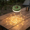 Lampka solarna wraz ze świecącą linką 8m Corda 9000K + 8m 3000K IP44 Eko-Light EKO2530