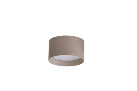 Niska beżowa tuba natynkowa o średnicy 11,5cm AXIS 12W CCT SWITCH BEIGE Azzardo AZ7029