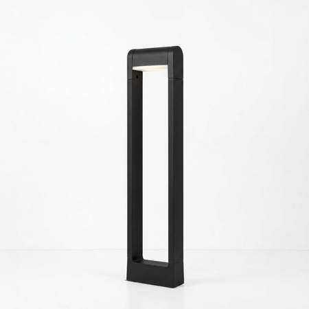 Czarna smukła lampa ogrodowa LED 80cm NOVARA Kaja Lighting K-8262