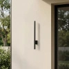 Ciemnoszary kinkiet elewacyjny LED 60cm BARI GREY Kaja Lighting K-8240