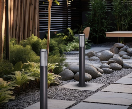 Lampa ogrodowa VERTICAL BLACK 1xGU10 IP44 Milagro ML0301