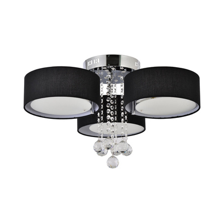 Plafon Gambela czarny 3xE27 LED Light Prestige LP-991/3C BK