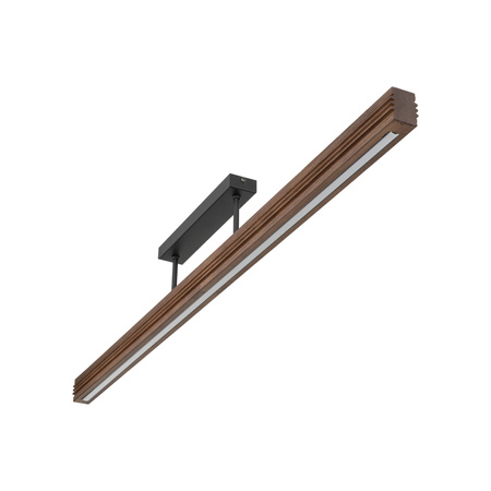 Podłużna lampa sufitowa 120cm VIGA WOOD LED SOSNA SZCZOTKOWANA ORZECH Tk Lighting 11692