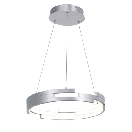 Lampa wisząca VELAR LED Italux MD16003097-1B SILVER