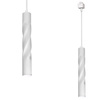 Lampa wisząca do systemu TRACK Milagro LIGHT PENDANT TWISTED WHITE 3W LED MIlagro ML6509