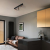 Potrójna listwa sufitowa z ryflowanymi brązowymi tubami TUNE BROWN 3XGU10 Tk Lighting 16148