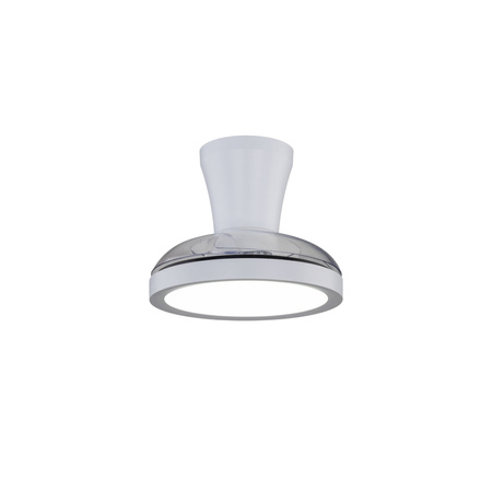 Biała lampa sufitowa z wentylatorem LED BREEZE WHITE Tk Lighting 18198