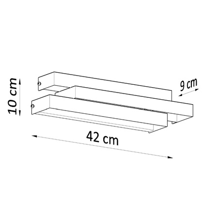 Kinkiet biały FROST Sollux Lighting SL.0379