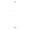 Biała lampa podłogowa LED TROST FLOOR DIMM SWITCH WH Azzardo AZ7298